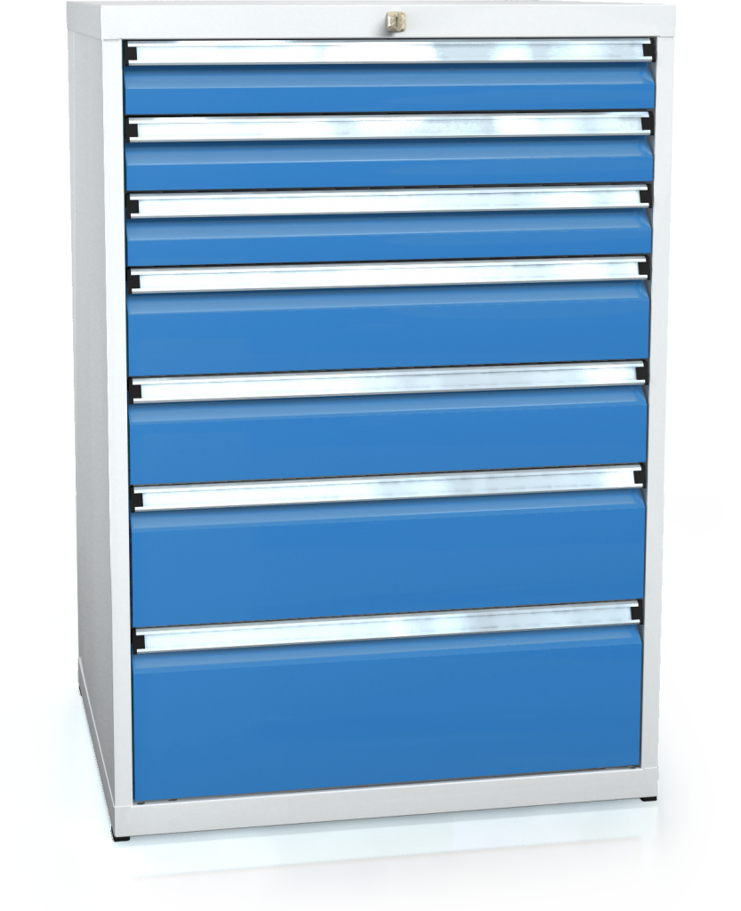 Schubladenschränke 1018 x 710 x 600 - 7x Schubladen